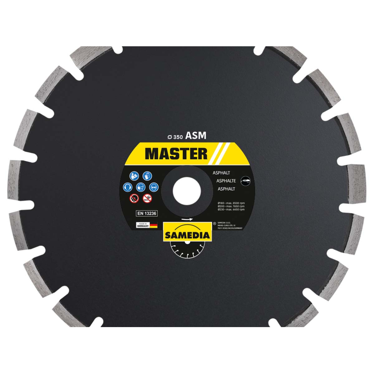 DEIMANTINIS DISKAS SAMEDIA ASM 400X25,4