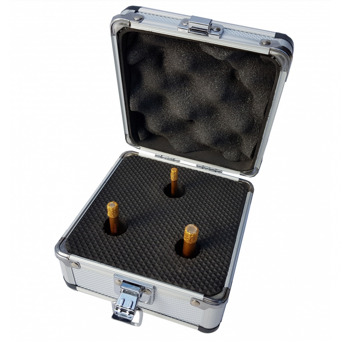 Deimantinių karūnų rinkinys kampiniam šlifuokliui Essen tools, M14, 3 vnt 2 Deimantinių karūnų rinkinys kampiniam šlifuokliui Essen tools, M14, 3 vnt 2