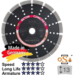 Deim. dis. „SAMEDIA" BGM 350 x 25,4 mm