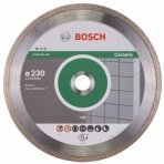 Deimantinis pjovimo diskas Bosch keramikai 230mm; 22,23mm