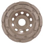 DEIMANTINIS ŠLIFAVIMO DISKAS BETONUI Makita D-80606, dvigubo segmento, 125mmx22,23mm DEIMANTINIS ŠLIFAVIMO DISKAS BETONUI Makita D-80606, dvigubo segmento, 125mmx22,23mm