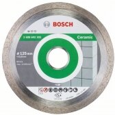 Deimantinis pjovimo diskas Bosch keramikai 125mm; 22,23mm