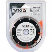 Deimantinis segmentinis pjovimo diskas Yato 125 mm