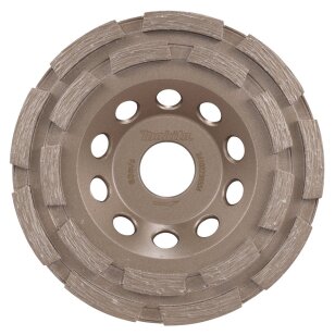 DEIMANTINIS ŠLIFAVIMO DISKAS BETONUI Makita D-80606, dvigubo segmento, 125mmx22,23mm