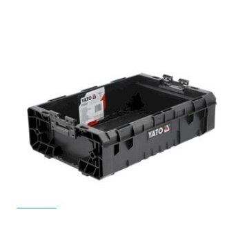 Dėžė įrankiams sisteminė | konteinerinė | atvira (YT-091681) Dėžė įrankiams sisteminė | konteinerinė | atvira (YT-091681)