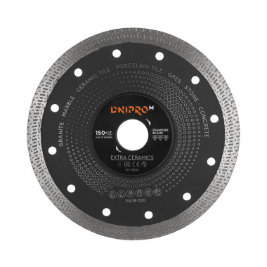 Deimantinis diskas DNIPRO-M 150 22.2, Extra-Ceramics