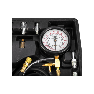 Degalų įpurškimo purkštukų slėgio bandymo rinkinys 3 Degalų įpurškimo purkštukų slėgio bandymo rinkinys 3