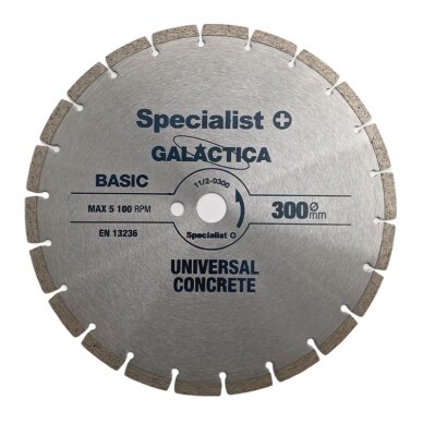 Deim. diskas GALACTICA 300x10x25.4 2