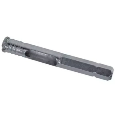 Deimantinė gręžimo karūna akmens masei, Dedra DED1573, HEX, 8mm 1 Deimantinė gręžimo karūna akmens masei, Dedra DED1573, HEX, 8mm 1