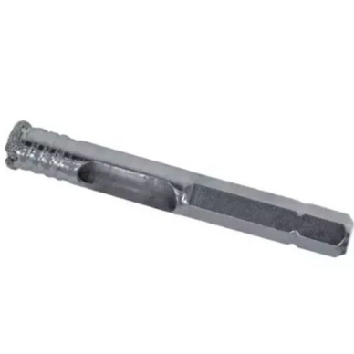 Deimantinė gręžimo karūna akmens masei, Dedra DED1576, HEX, 15mm 1 Deimantinė gręžimo karūna akmens masei, Dedra DED1576, HEX, 15mm 1