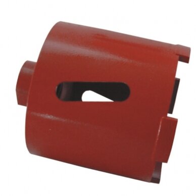 Deimantinė gręžimo karūna Dedra H1239, Ø72, 75mm Deimantinė gręžimo karūna Dedra H1239, Ø72, 75mm