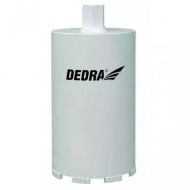 Deimantinė gręžimo karūna Dedra HW4052, Ø52, 400mm, 1 1/4'' 1 Deimantinė gręžimo karūna Dedra HW4052, Ø52, 400mm, 1 1/4'' 1