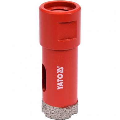 Deimantinė karūna kampiniam šlifuokliui Yato, M14, 20 mm 1 Deimantinė karūna kampiniam šlifuokliui Yato, M14, 20 mm 1