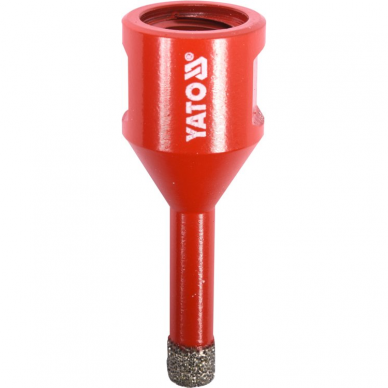 Deimantinė karūna kampiniam šlifuokliui Yato, M14, 8 mm Deimantinė karūna kampiniam šlifuokliui Yato, M14, 8 mm