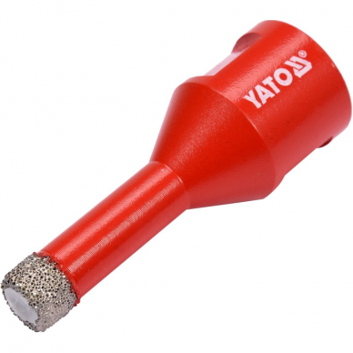 Deimantinė karūna kampiniam šlifuokliui Yato, M14, 10 mm Deimantinė karūna kampiniam šlifuokliui Yato, M14, 10 mm
