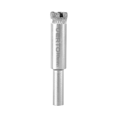 Deimantiniai grąžtai 4-12 mm su kreipiančiąja, 8 vnt. rinkinys. 8