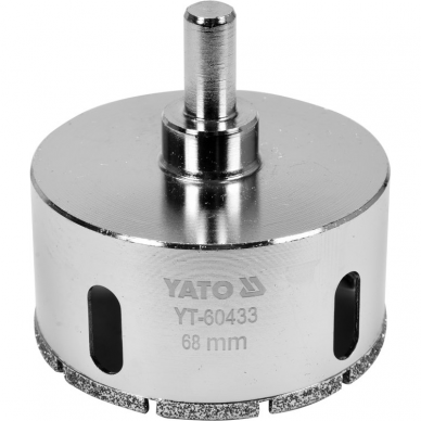 Deimantinis cilindrinis grąžtas Yato, 68 mm 1