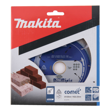 Deimantinis diskas Makita B-12778, 125mm COMET RAPID 2 Deimantinis diskas Makita B-12778, 125mm COMET RAPID 2