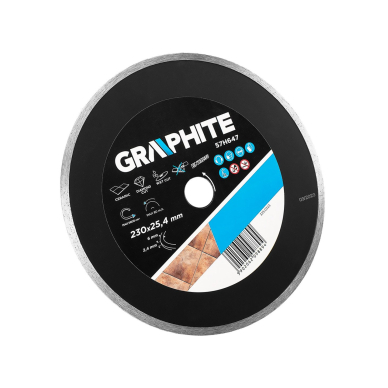 Deimantinis diskas 230 x 25,4 mm, tvirtas, skirtas 59G891 5 Deimantinis diskas 230 x 25,4 mm, tvirtas, skirtas 59G891 5