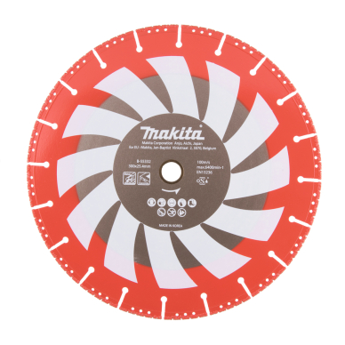 Deimantinis diskas Makita B-55332, 300X25,4MM RESCUE Deimantinis diskas Makita B-55332, 300X25,4MM RESCUE