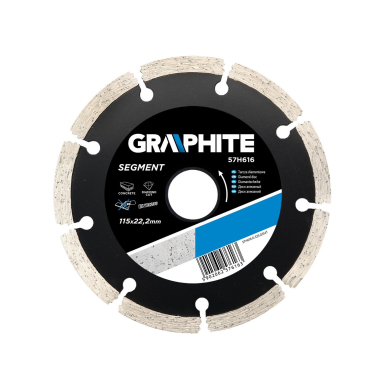 Deimantinis diskas skersmuo 115 mm, segmentas Deimantinis diskas skersmuo 115 mm, segmentas