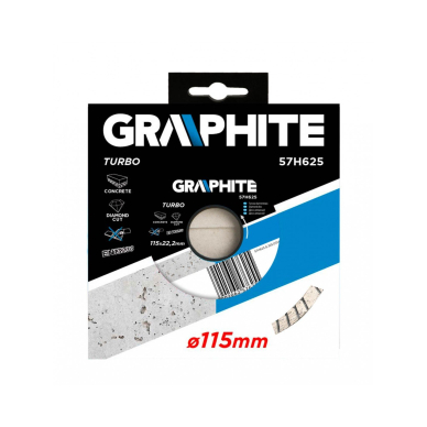 Deimantinis diskas skersmuo 115 mm,  Turbo 1