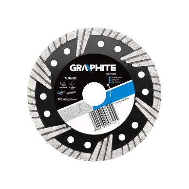 Deimantinis diskas skersmuo 115 mm,  Turbo