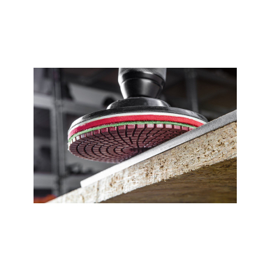 Deimantinis poliravimo diskas plytelėms 125 mm, K400 1 Deimantinis poliravimo diskas plytelėms 125 mm, K400 1