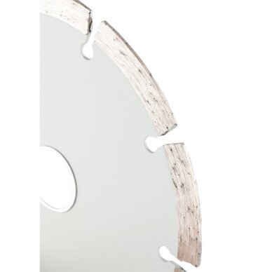 Deimantinis segmentinis pjovimo diskas, 115 x 22,2 mm, sausam pjovimui 3