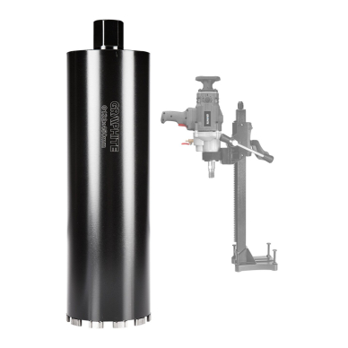 Deimantinis skylių pjūklas 58G540 132×450mm×11T 6 Deimantinis skylių pjūklas 58G540 132×450mm×11T 6