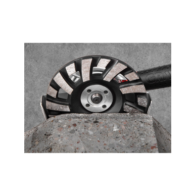 Deimantinis šlifavimo diskas 125 x 22,2 x 5 mm, C segmentas 1