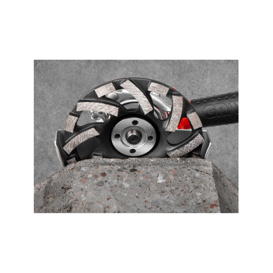 Deimantinis šlifavimo diskas 125 x 22,2 x 5 mm, didelis atsparumas 1