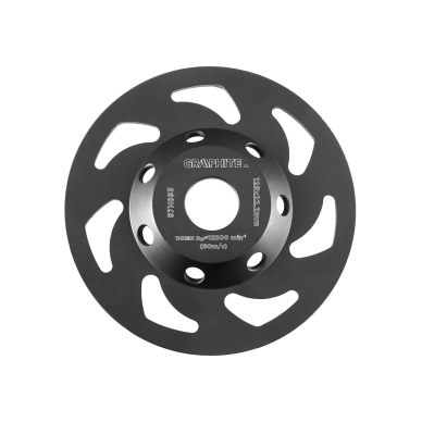 Deimantinis šlifavimo diskas 125 x 22,2 x 5 mm, L segmentas 2