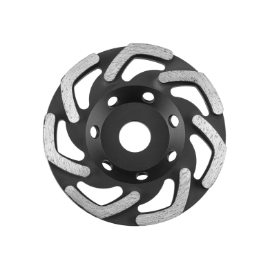 Deimantinis šlifavimo diskas 125 x 22,2 x 5 mm, L segmentas 4