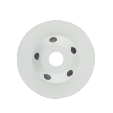 Deimantinis šlifavimo diskas, 2 segmentai, 125 x 22,2 mm, sausa 4 Deimantinis šlifavimo diskas, 2 segmentai, 125 x 22,2 mm, sausa 4