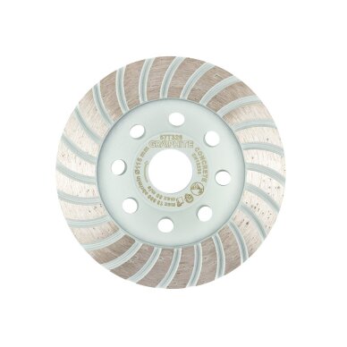 Deimantinis šlifavimo diskas, turbo, 115 x 22,2 mm, sausam pjovimui