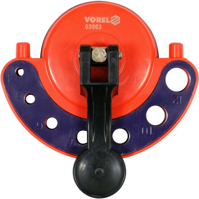 Deimantinių karūnų rinkinys su kreipiančiuoju bėgeliu Vorel, 5 vnt 2 Deimantinių karūnų rinkinys su kreipiančiuoju bėgeliu Vorel, 5 vnt 2