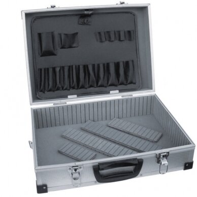 Dėžė įrankiams aliumininė Dedra N0001, 460x325x150mm