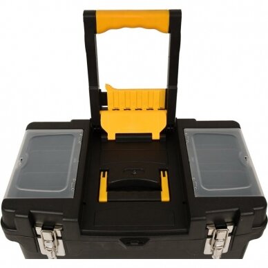 Dėžė įrankiams su ratukais 3-jų dalių Vorel 78736 7