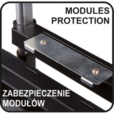 Dėžė įrankiams ant ratukų Yato, 3-jų dalių 10 Dėžė įrankiams ant ratukų Yato, 3-jų dalių 10