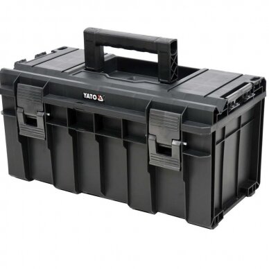 Dėžė įrankiams ant ratukų Yato YT-09162, 2-jų dalių 2 Dėžė įrankiams ant ratukų Yato YT-09162, 2-jų dalių 2