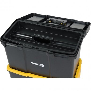 Dėžė įrankiams su ratukais | 2-jų dalių (78731) 3