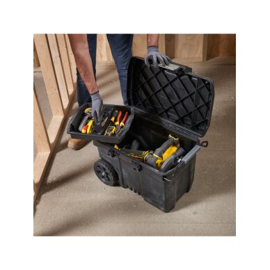 Dėžė įrankiams su ratukais  61x40x43 cm 1