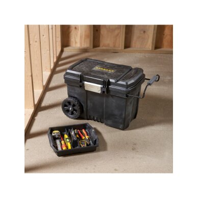 Dėžė įrankiams su ratukais  61x40x43 cm 2