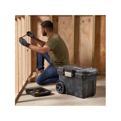 Dėžė įrankiams su ratukais  61x40x43 cm 6