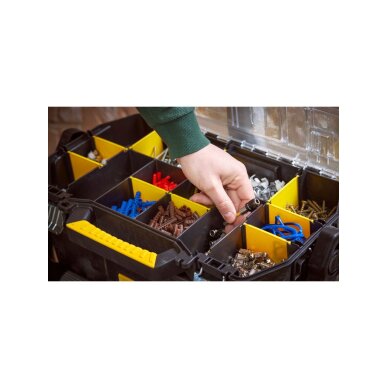 Dėžė įrankiams su ratukais  76,5x57,5x38,5 cm 1