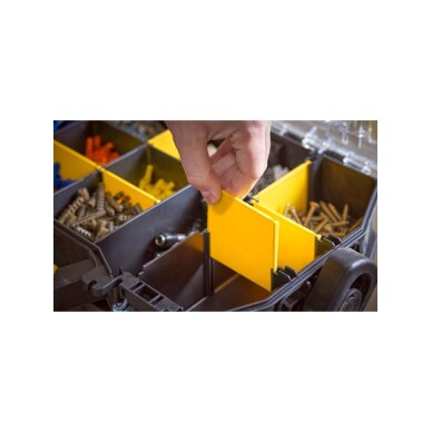 Dėžė įrankiams su ratukais  76,5x57,5x38,5 cm 6