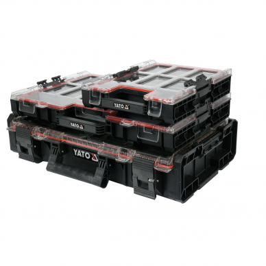Dėžė smulkiems daiktams Yato YT-09180, XL 3 Dėžė smulkiems daiktams Yato YT-09180, XL 3