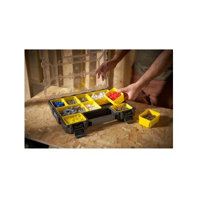 Dėžė organizer FATMAX  45x35x7,5 cm 5 Dėžė organizer FATMAX  45x35x7,5 cm 5
