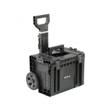 Dėžių rinkinys ant ratukų | sisteminės modulinės 35BT2P10P S12 (YT-09173) 2 Dėžių rinkinys ant ratukų | sisteminės modulinės 35BT2P10P S12 (YT-09173) 2